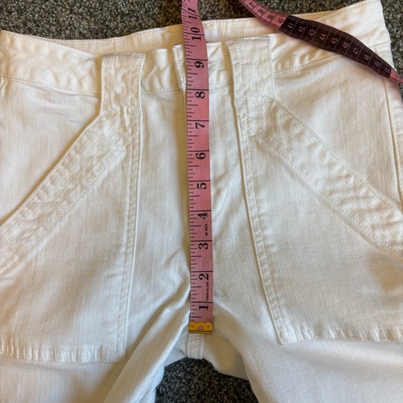 Frame Denim Le Crop Mini Boot Jeans in Blanc size 26 - Picture 10 of 13